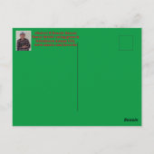 Kansas Bunny Rabbit Closeup Post Kaart. Briefkaart (Achterkant)