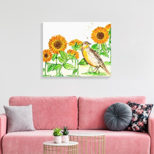 Kansas Canvas Afdruk (Insitu (Woonkamer))