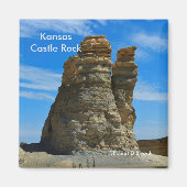 Kansas Castle Rock MAGNET (Voorkant)