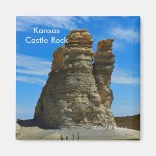 Kansas Castle Rock MAGNET