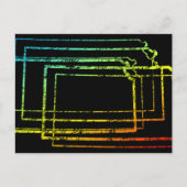 kansas chill blur briefkaart (Voorkant)