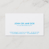 kansas chill fade visitekaartje (Achterkant)