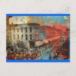 Kansas City 1886 Circus Parade Briefkaart