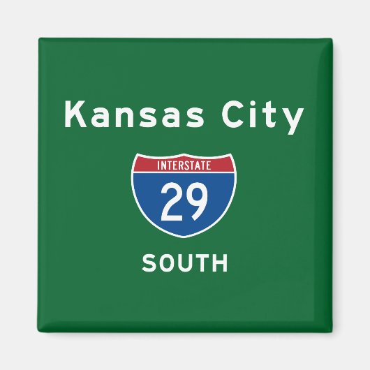 Kansas City 29 Magneet (Voorkant)