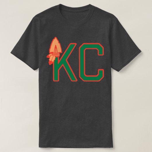 Kansas City Arrow Hoofd KCMO KCK 10 T-shirt (Design voorkant)