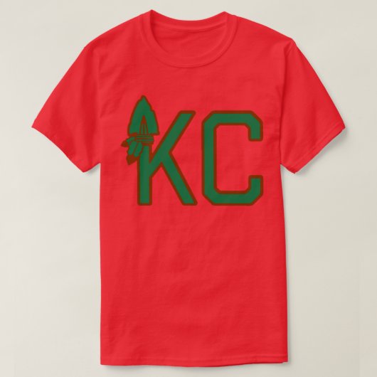 Kansas City Arrow Hoofd KCMO KCK 1 T-shirt (Design voorkant)