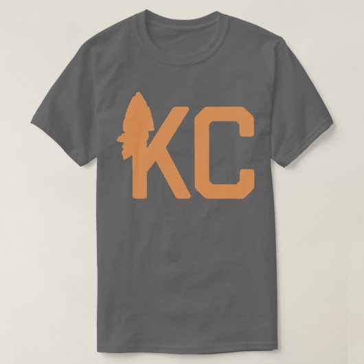 Kansas City Arrow Hoofd KCMO KCK T-shirt (Design voorkant)