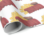 Kansas City BBQ Barbecue Reserveribben Rib Cookoff Cadeaupapier (Rol Hoek)