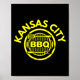 Kansas City BBQ - Ik hou van barbecueën Poster
