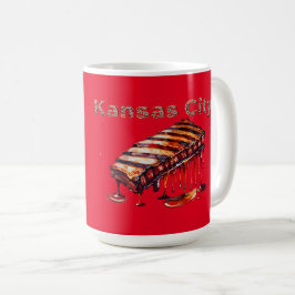 Kansas City - BBQ Ribs en Indian Chief Koffiemok