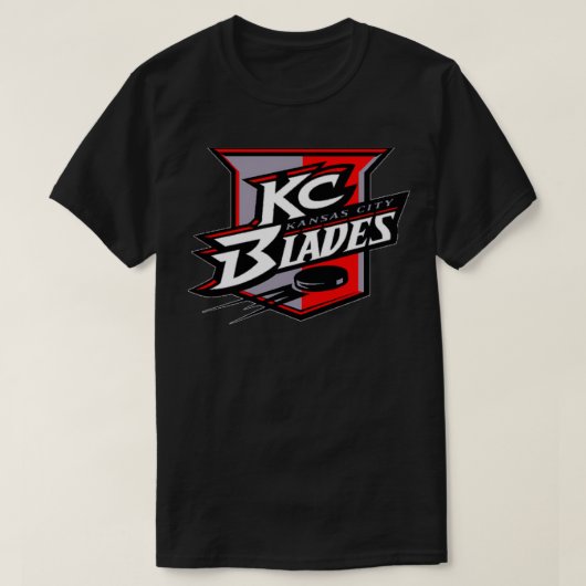 Kansas City Blades Hockey T-shirt (Design voorkant)
