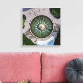 Kansas City Brandweerman's Fontein Canvas Wall Art Afdruk (Insitu (Woonkamer))