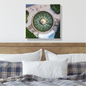 Kansas City Brandweerman's Fontein Canvas Wall Art Afdruk (Insitu (Slaapkamer))