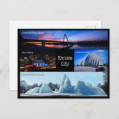 Kansas City Briefkaart (Voorkant / Achterkant)