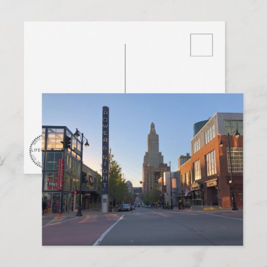 Kansas City Briefkaart (Voorkant / Achterkant)