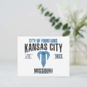 Kansas City Briefkaart (Staand voorkant)