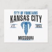 Kansas City Briefkaart (Voorkant)