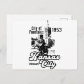 Kansas City Briefkaart (Voorkant / Achterkant)