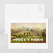Kansas City, Briefkaart Missouri (Voorkant / Achterkant)