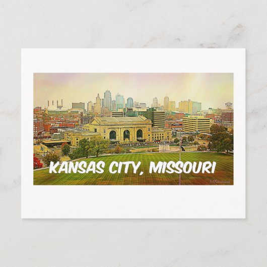 Kansas City, Briefkaart Missouri (Voorkant)