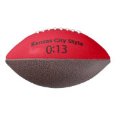Kansas City Chiefs 13 seconden Football (Gedraaid 270)