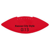 Kansas City Chiefs 13 seconden Football (Paneel)