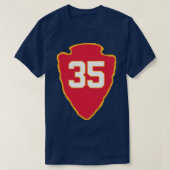 Kansas City Chiefs Christelijk Okoye RB T-shirt (Design voorkant)