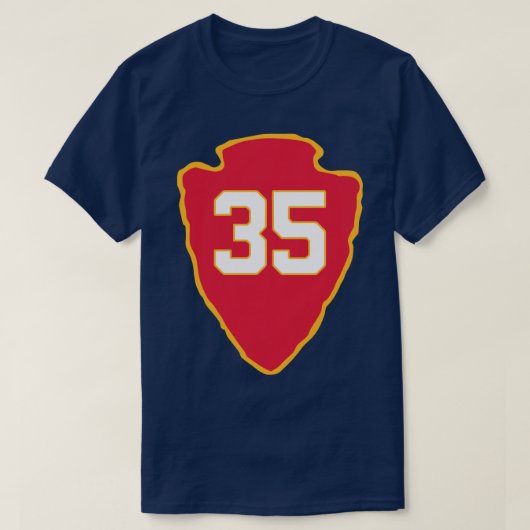 Kansas City Chiefs Christelijk Okoye RB T-shirt (Design voorkant)