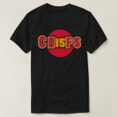 Kansas City Chiefs KC Skyline Be the Grim Reaper T T-shirt (Design voorkant)