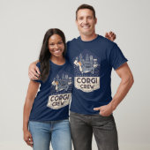 Kansas City Corgi Crew Blue Merle 1 T-shirt (Unisex)