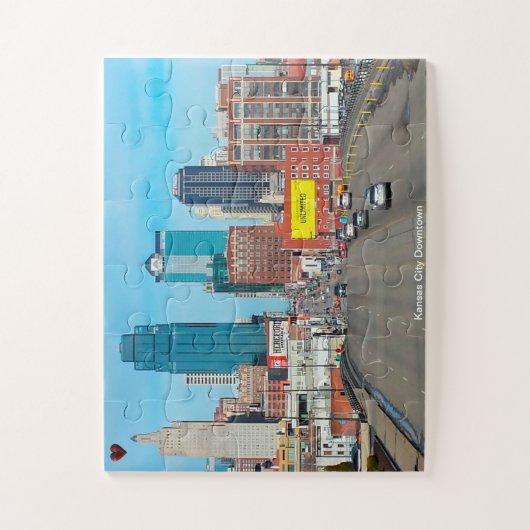 Kansas City Downtown Legpuzzel (Verticaal)