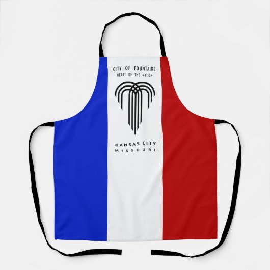 Kansas City flag Apron Schort (Voorkant)