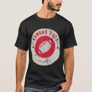 Kansas-City football logo wit T-shirt