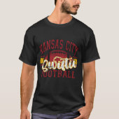 Kansas City Football Swiftie T-shirt (Voorkant)