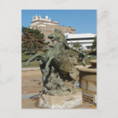 Kansas City Fountain Horse in Autumm Briefkaart (Voorkant)