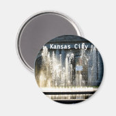 Kansas City Fountain Magneet (Voorkant / Achterkant)