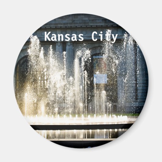Kansas City Fountain Magneet (Voorkant)