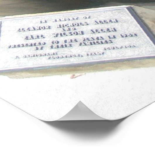 Kansas City Fountain Poster (Hoek)