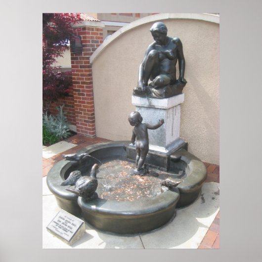 Kansas City Fountain Poster (Voorkant)