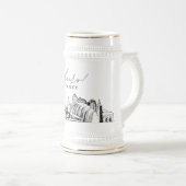 Kansas City Gepersonaliseerde Gift Beer Stein Bierpul (Voorkant rechts)
