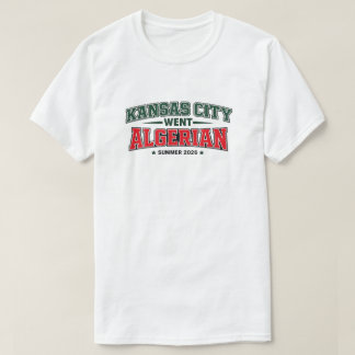 Kansas City ging Algerijnse zomer 2026 T-shirt 