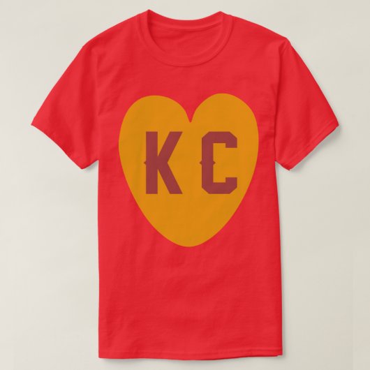 Kansas City Heart 2 T-shirt (Design voorkant)
