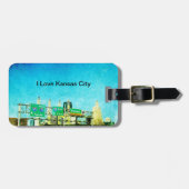 Kansas City Highway Bagagelabel (Voorkant horizontaal)
