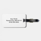 Kansas City Highway Bagagelabel (Achterkant horizontaal)