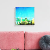 Kansas City Highway Canvas Afdruk (Insitu (Woonkamer))