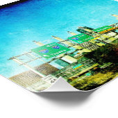 Kansas City Highway Foto Afdruk (Hoek)