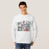 Kansas City Iconic Architecture T-Shirt (Voorkant volledig)