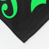 Kansas City Irish Parade Green Beer Barbecue Tailg Fleece Deken (Hoek)