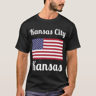 Kansas City Kansas Stijlvolle Prints T-shirt