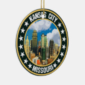 Kansas City Keramisch Ornament (Rechts)